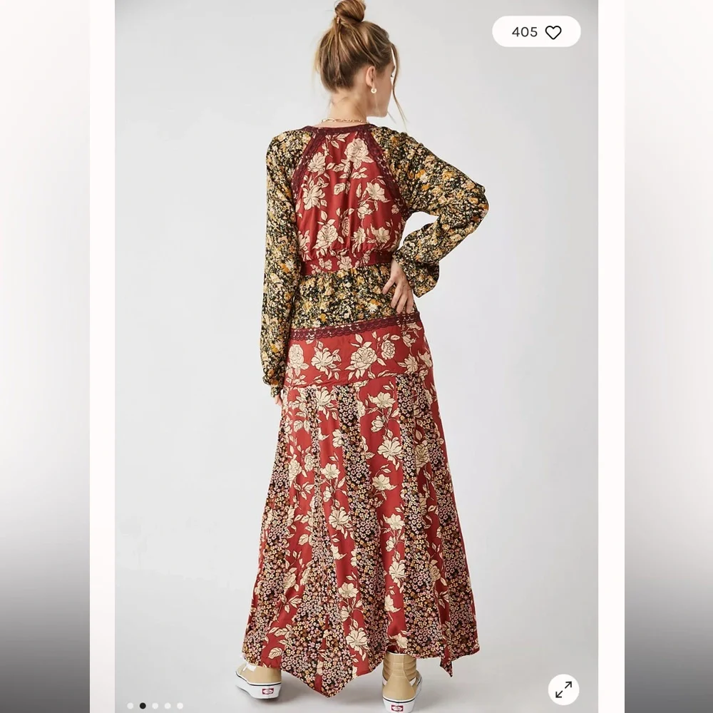 Free People Tilda Wrap Dress - Picture 4 of 4